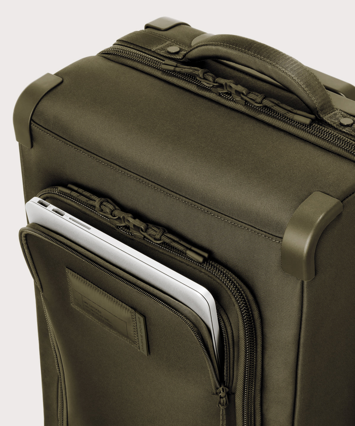 dagne-dover-seattle-carry-on-luggage-in-dark-moss-smaller-20-5-inch image 8