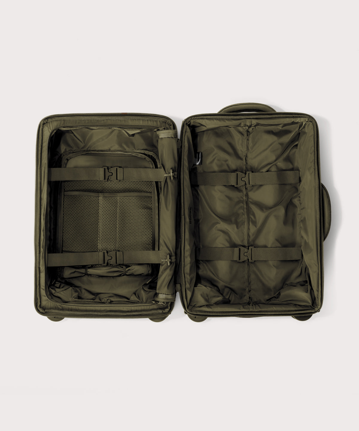 dagne-dover-seattle-carry-on-luggage-in-dark-moss-smaller-20-5-inch image 6