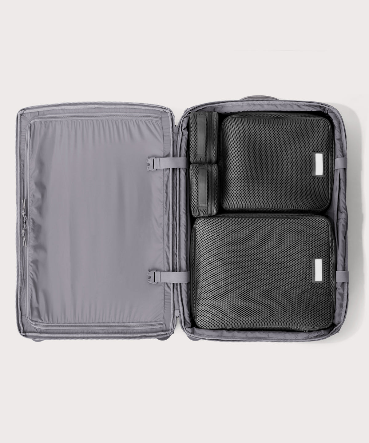 dagne-dover-sydney-checked-luggage-in-ash-larger-28-5-inch image 2