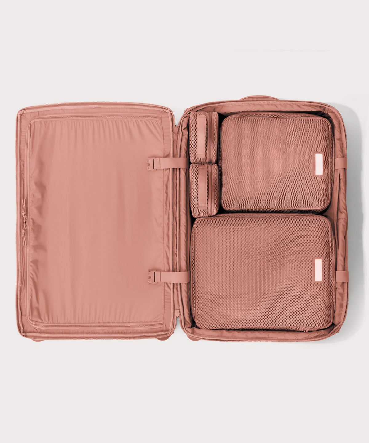 dagne-dover-sydney-checked-luggage-in-warm-dust-larger-28-5-inch image 2