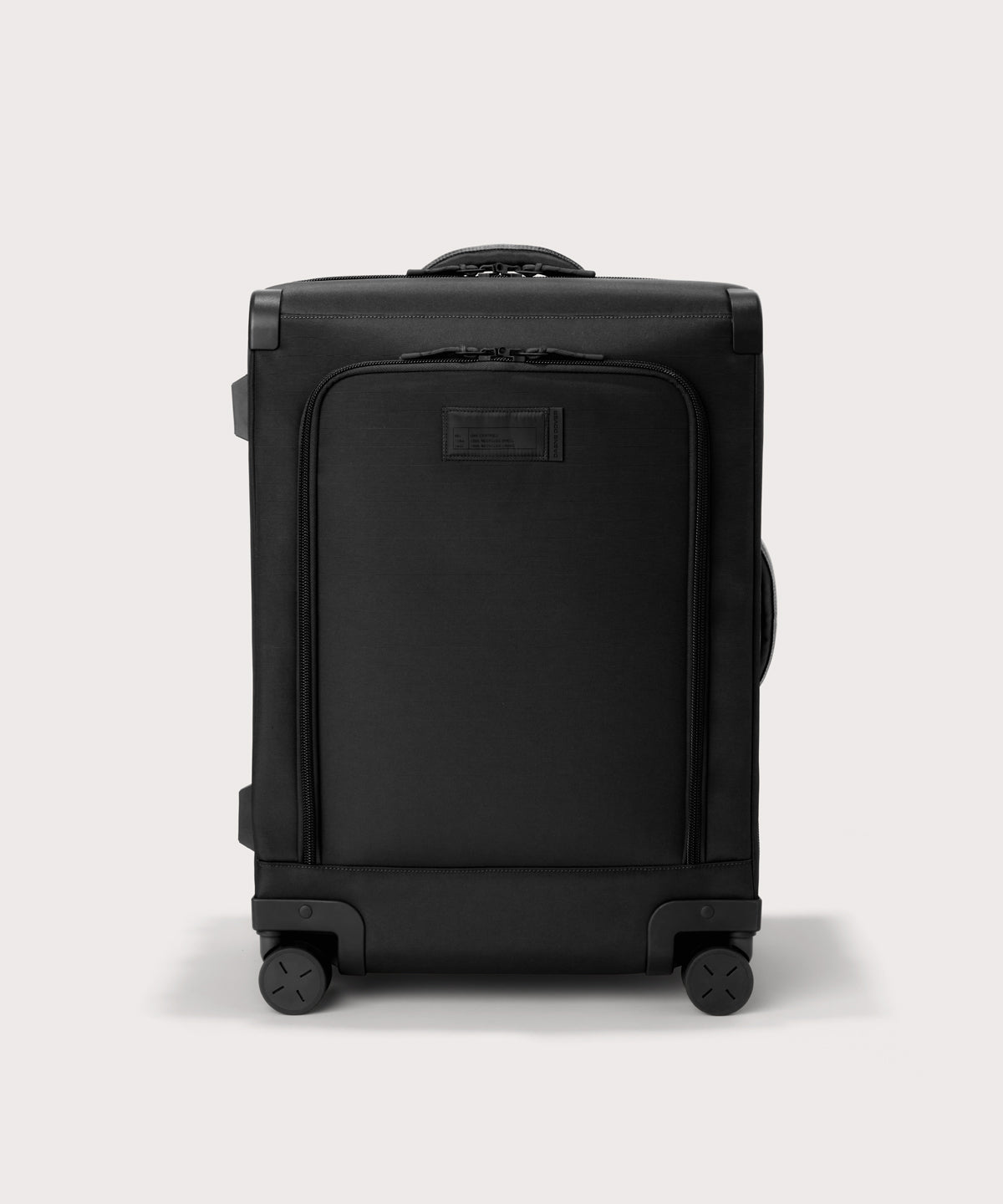 dagne-dover-sydney-checked-luggage-in-onyx-smaller-25-inch image 1