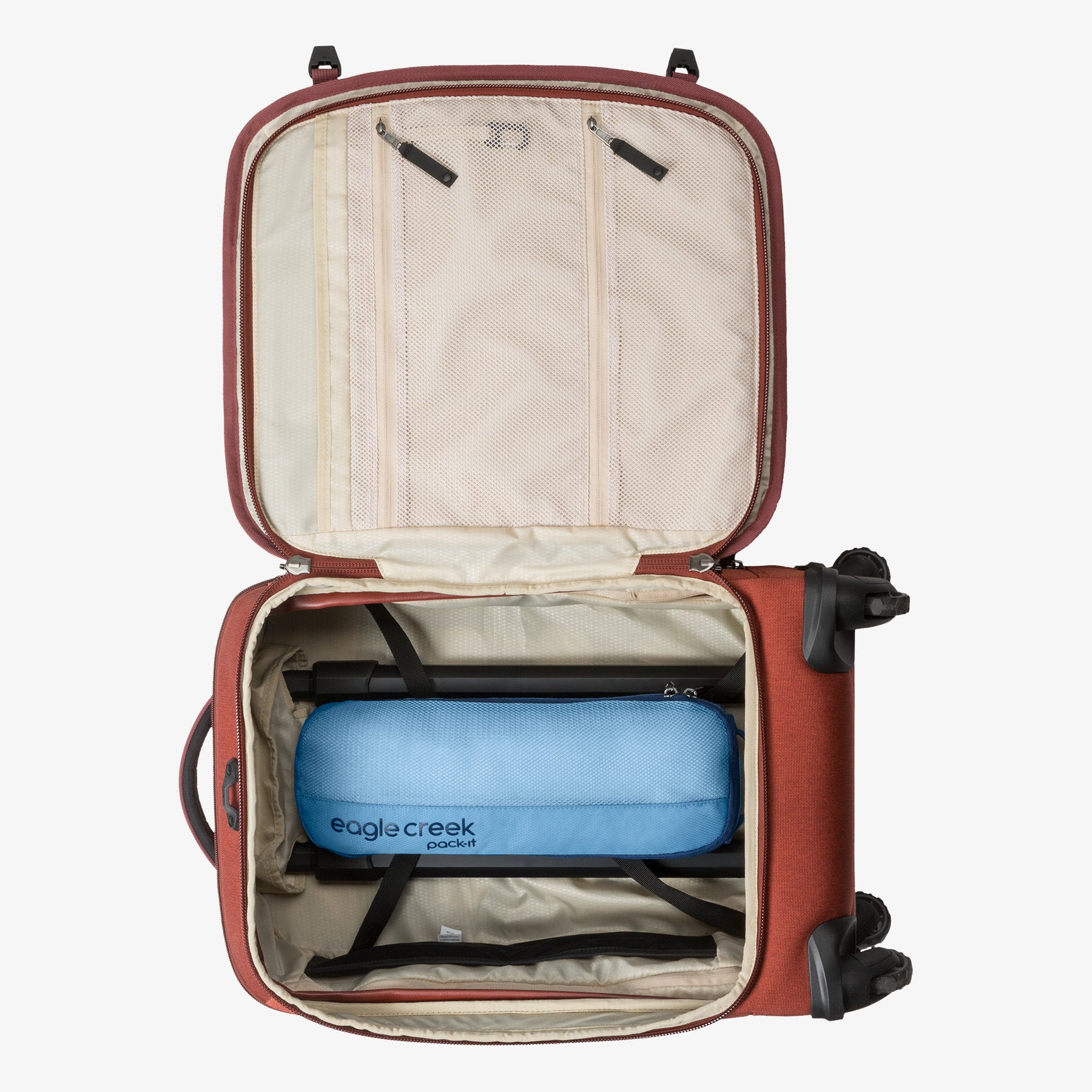 eagle-creek-pack-it-reveal-slim-packing-cube-m-fits-between-handle-tubes image 7