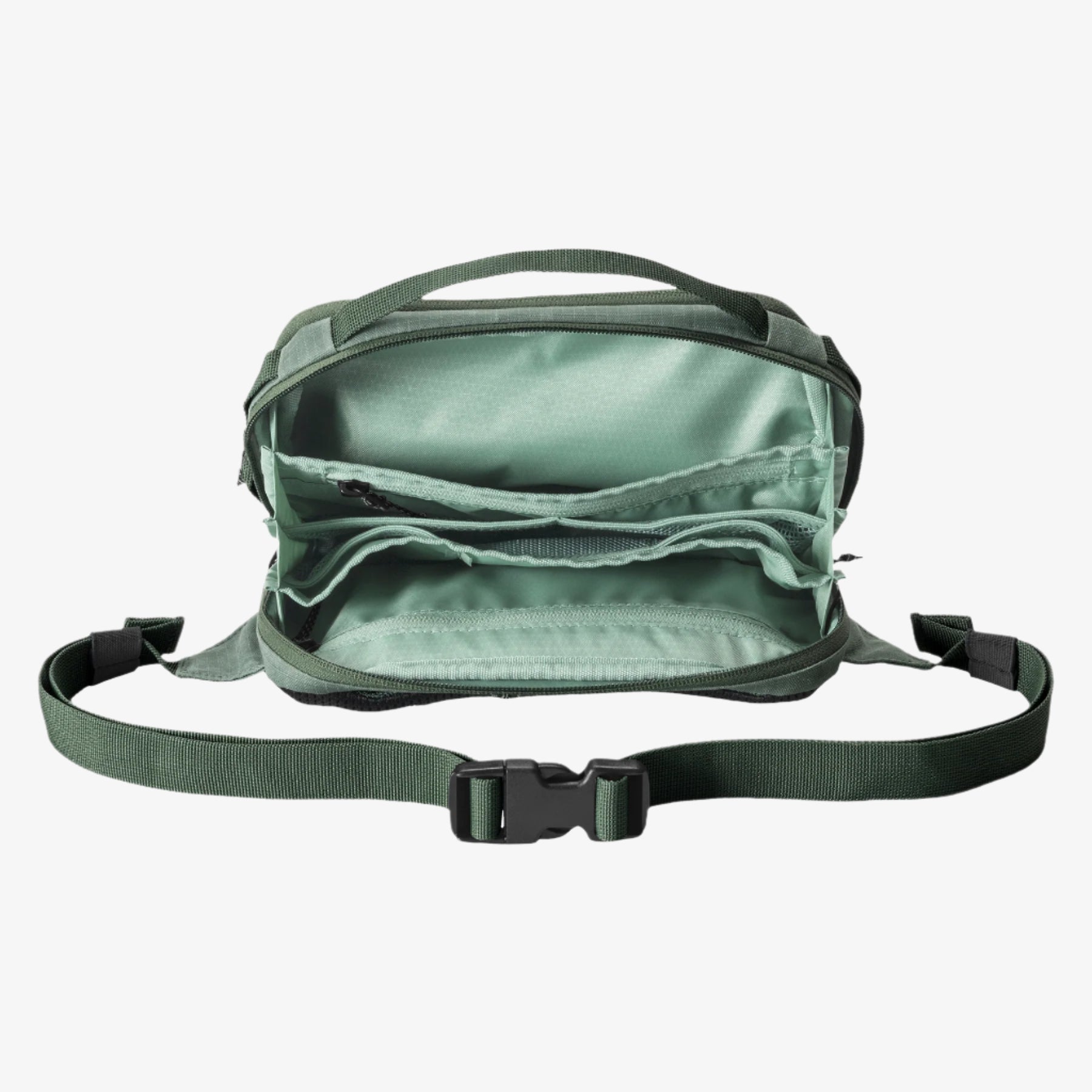 eagle-creek-explore-hip-pack-recycled-waxed-ripstop-waist-pack-with-hidden-pocke image 6