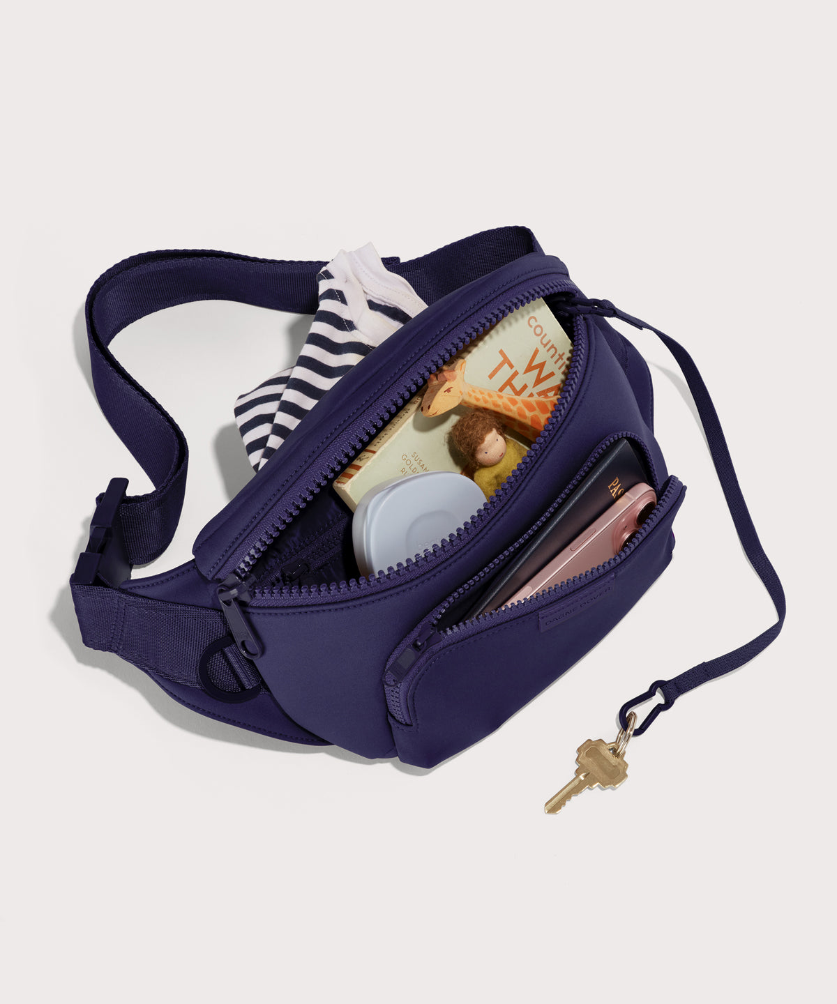 dagne-dover-jax-large-fanny-pack-in-midnight image 2