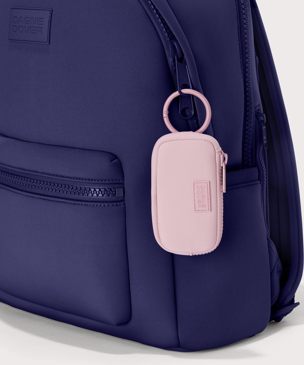 dagne-dover-mara-keychain-in-wild-rose-neoprene-mini-organizer image 5