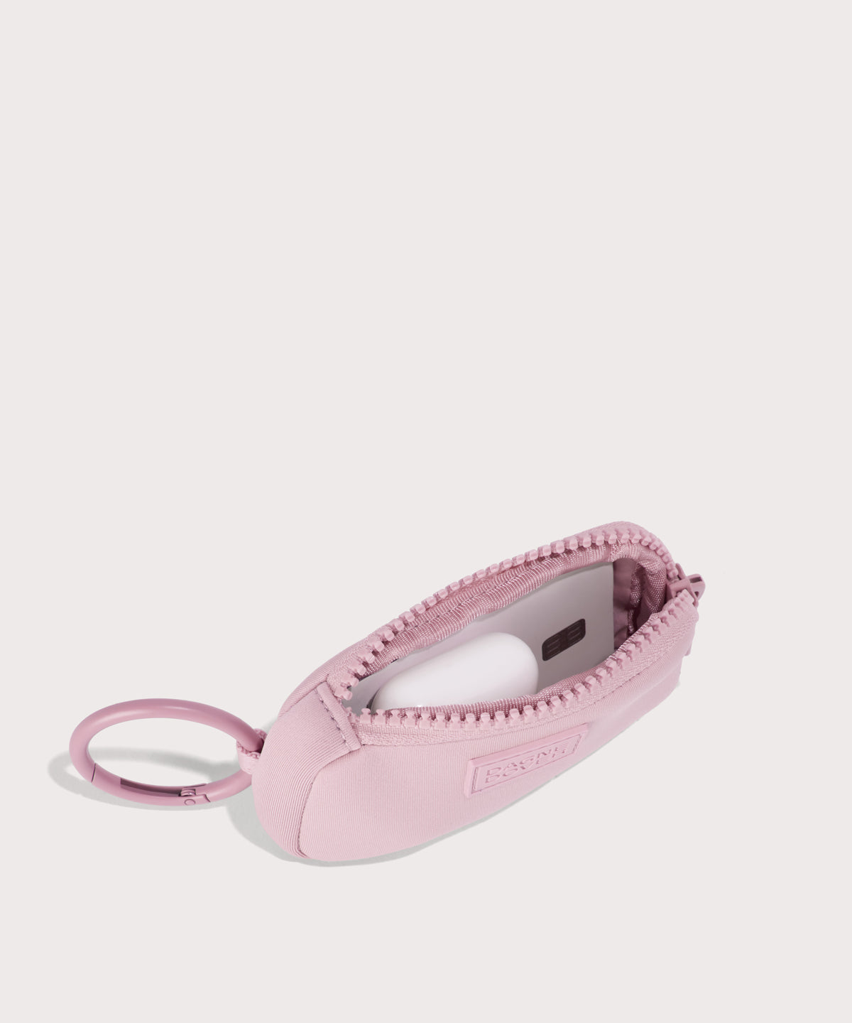 dagne-dover-mara-keychain-in-wild-rose-neoprene-mini-organizer image 2