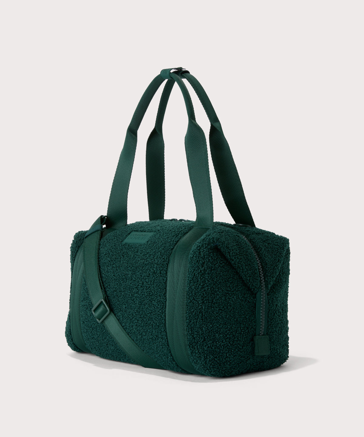 dagne-dover-landon-carryall-medium-in-cypress-shearling-neoprene-work-to-workout image 3
