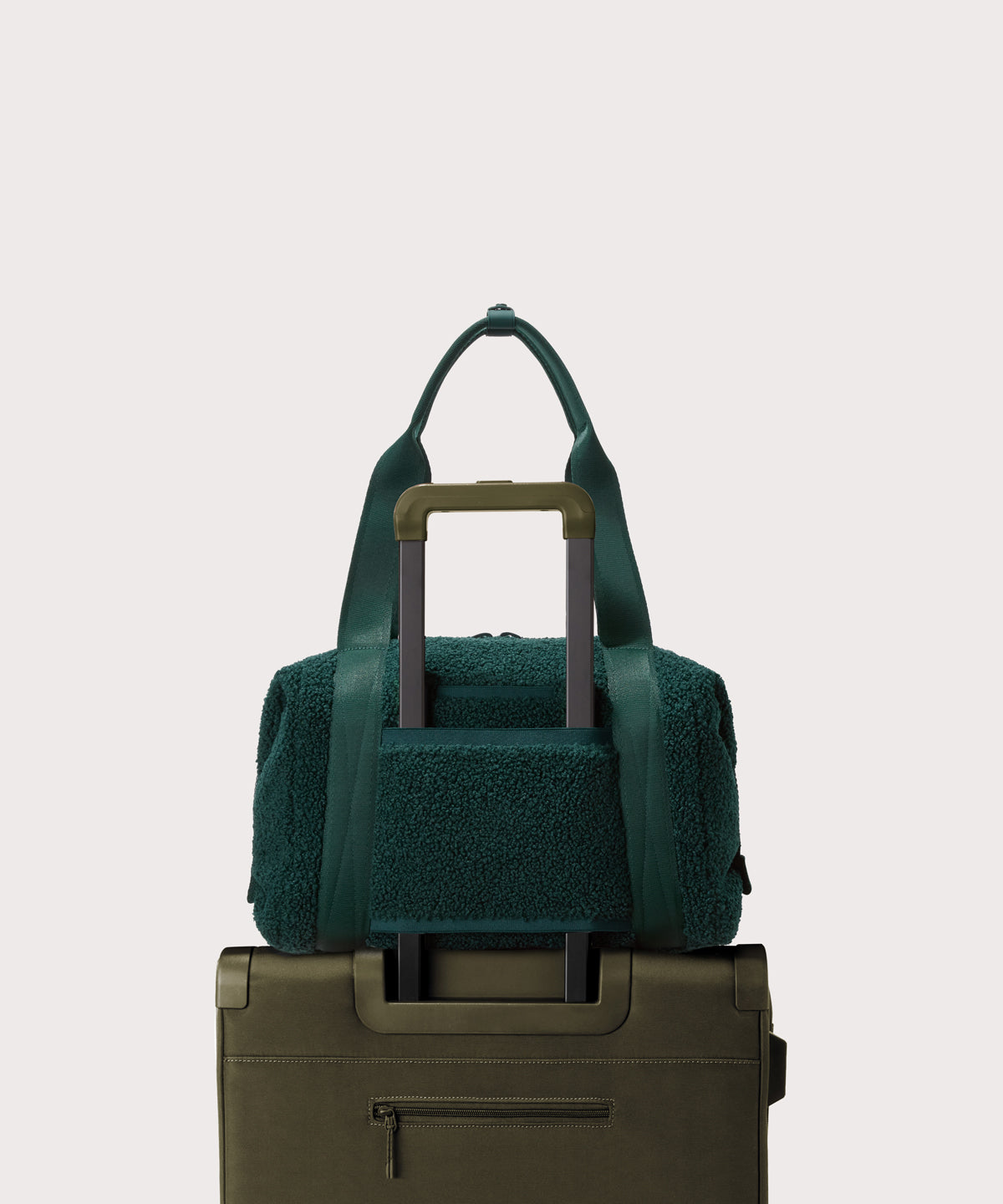 dagne-dover-landon-carryall-medium-in-cypress-shearling-neoprene-work-to-workout image 6