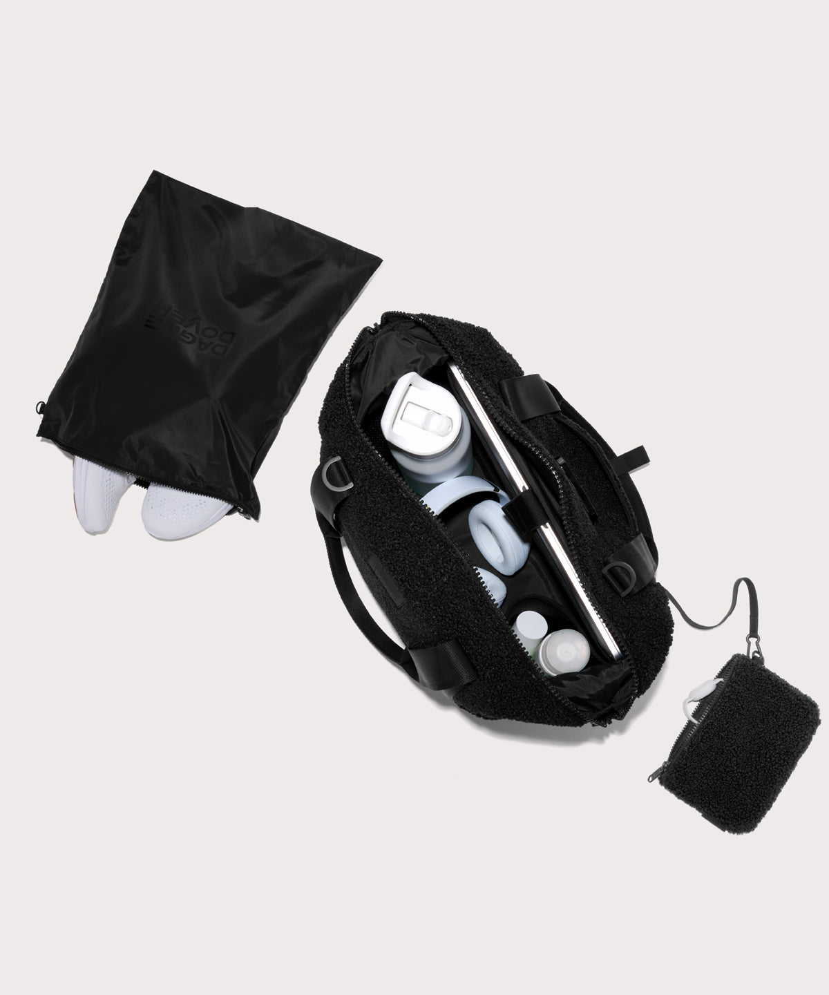 dagne-dover-landon-carryall-in-onyx-shearling-medium image 2