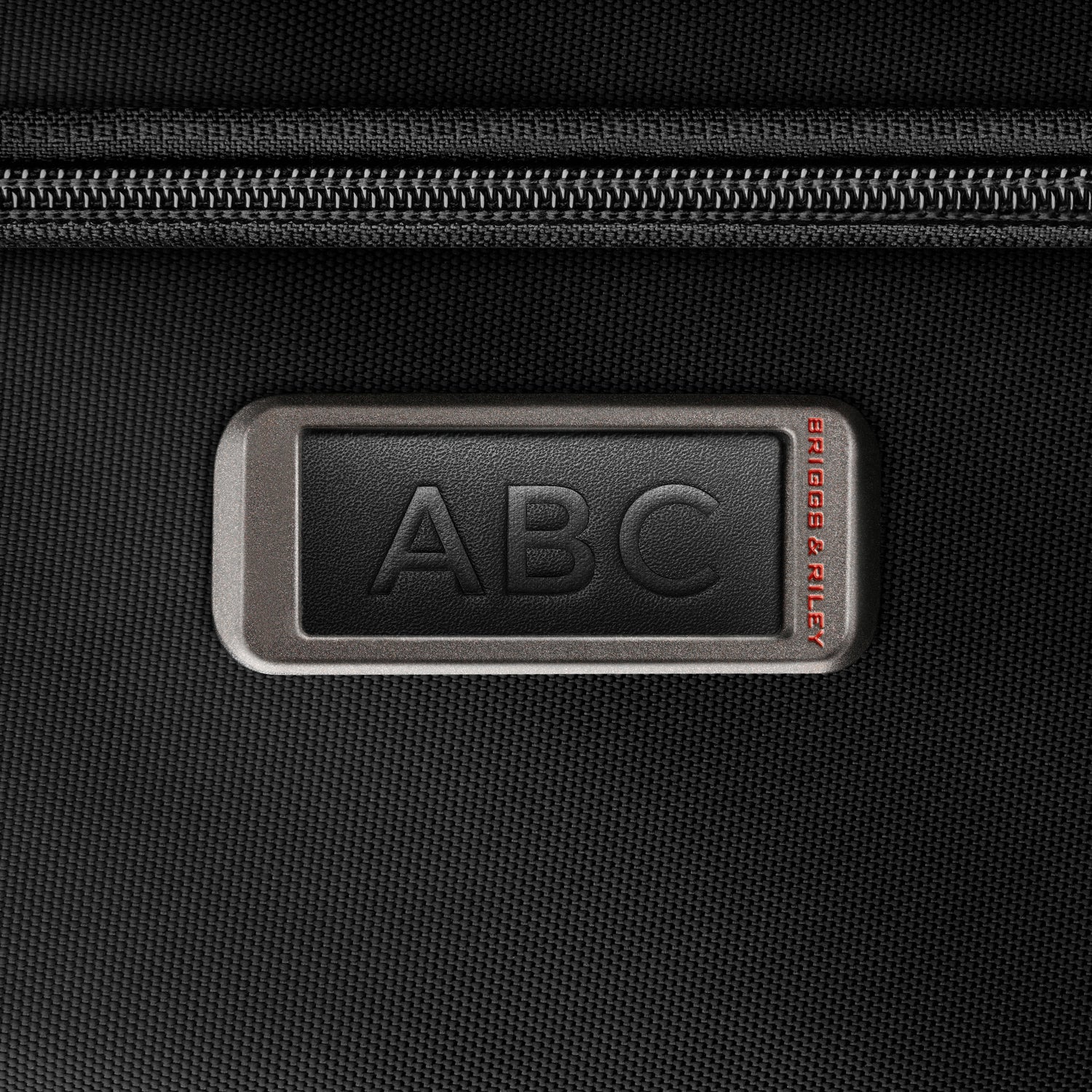 briggs-riley-hta-personalization-patch-black-monogram-patch-up-to-3-characters image 1