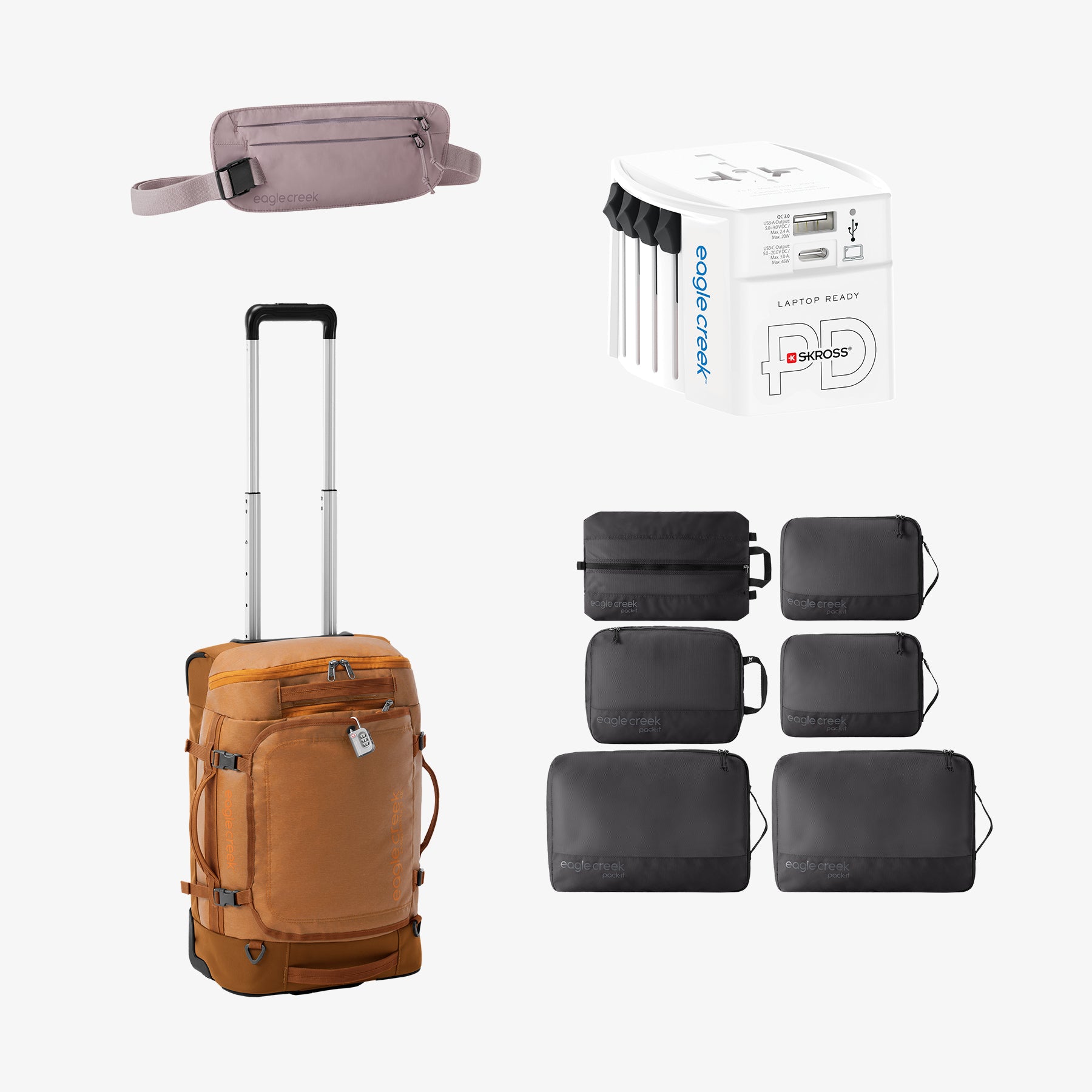 eagle-creek-global-travel-bundle-cargo-hauler-xt-21-5-pack-it-reveal-extended-st image 6