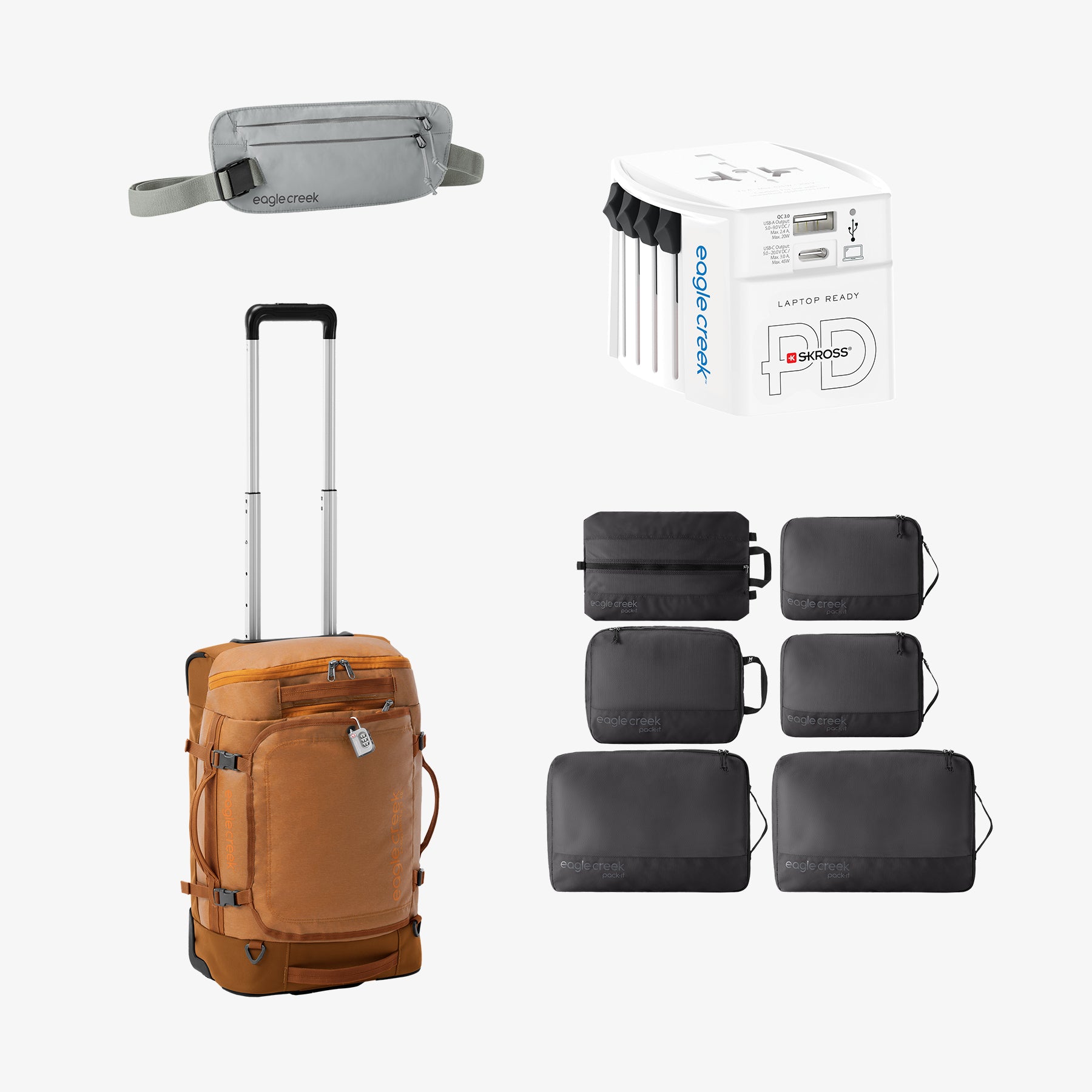 eagle-creek-global-travel-bundle-cargo-hauler-xt-21-5-pack-it-reveal-extended-st image 7