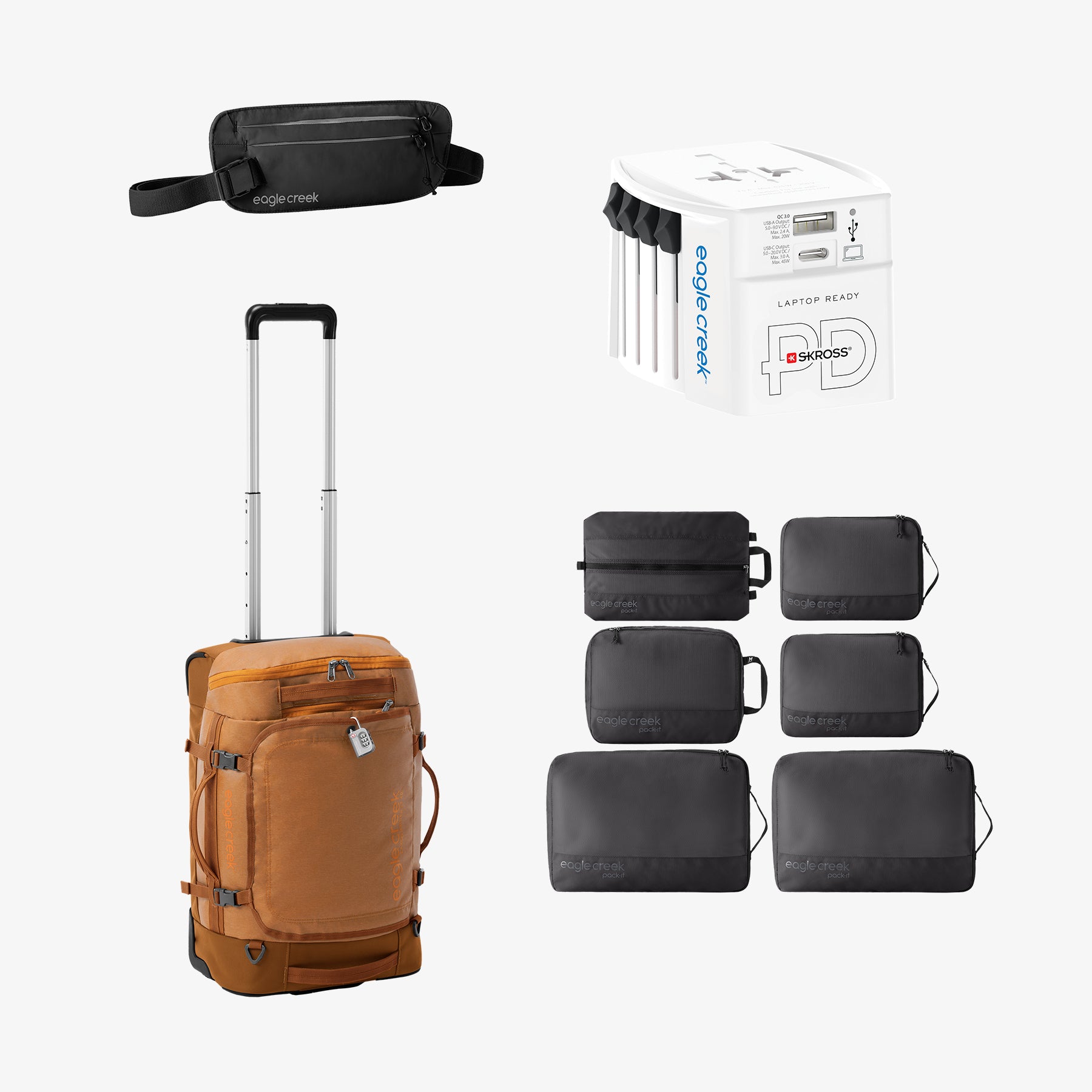 eagle-creek-global-travel-bundle-cargo-hauler-xt-21-5-pack-it-reveal-extended-st image 8