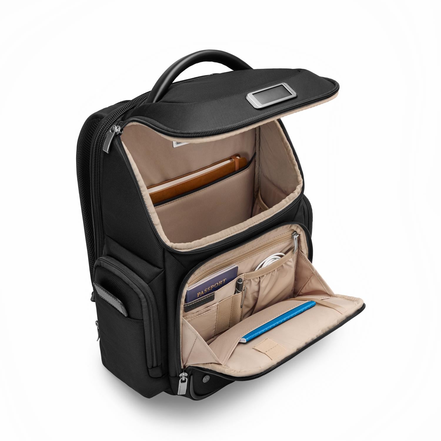 briggs-riley-work-medium-widemouth-backpack-18l-ballistic-nylon-fits-15-laptop image 8