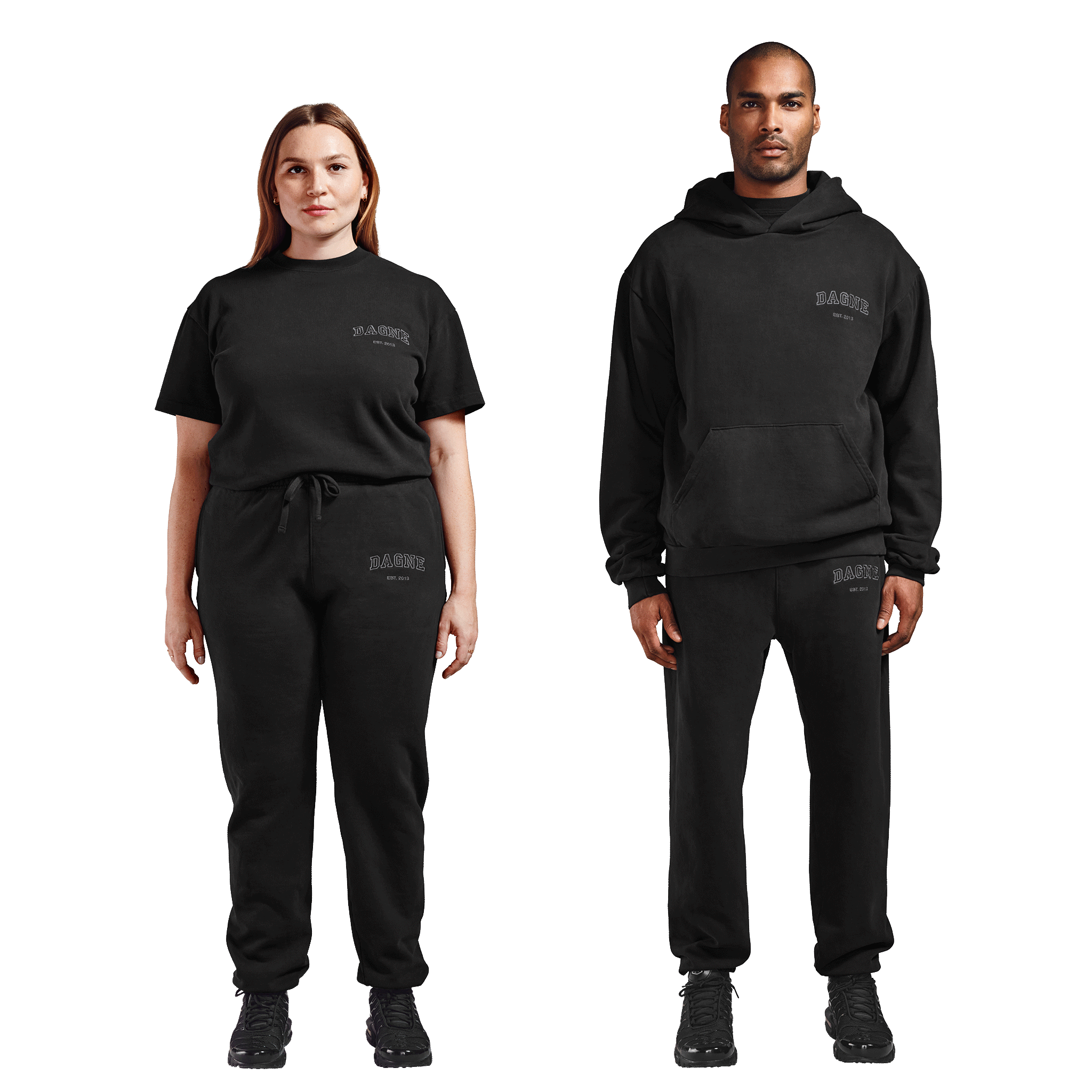 dagne-dover-varsity-logo-sweatpants-in-onyx-xl image 5