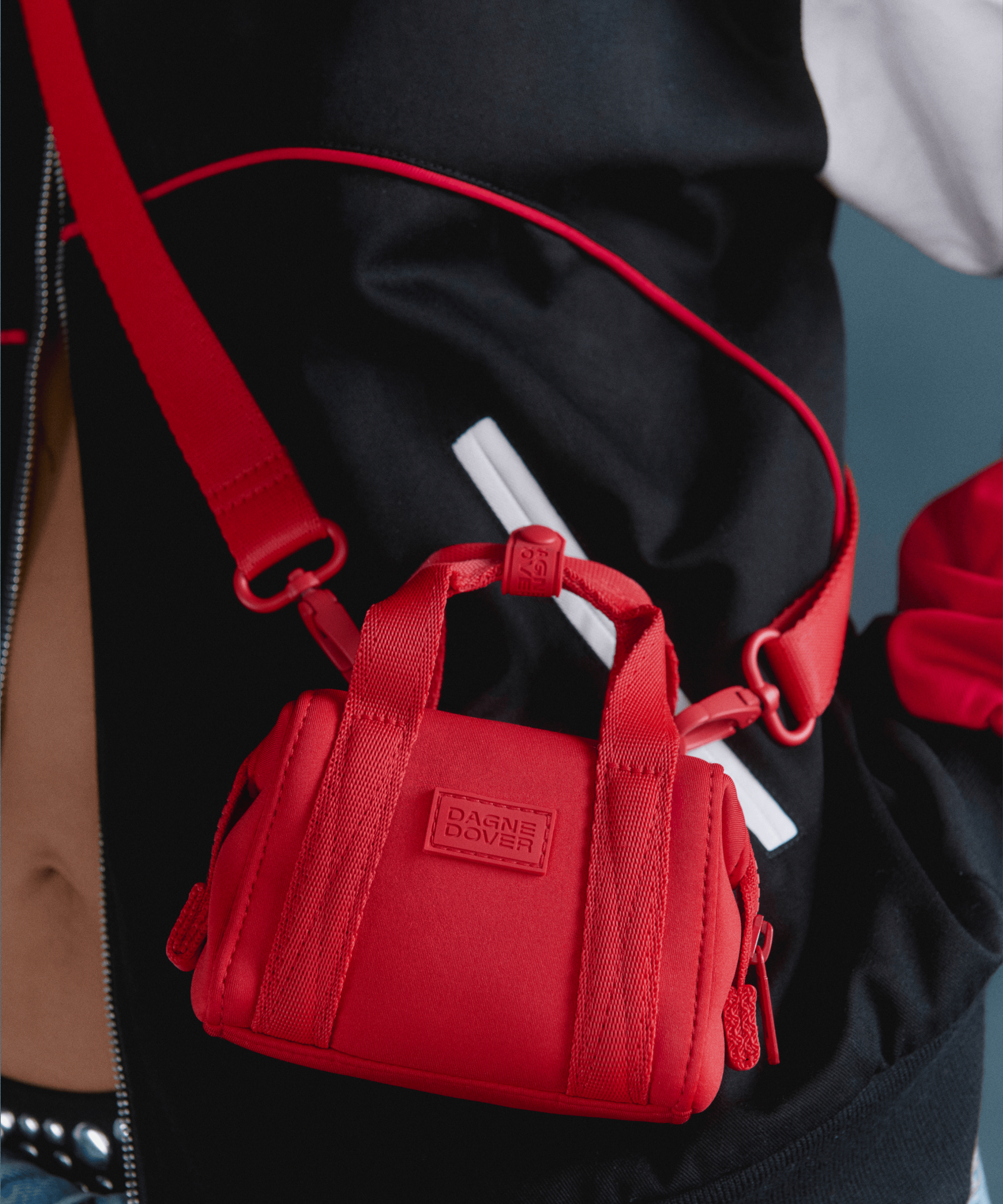 dagne-dover-micro-landon-crossbody-in-cherry image 7