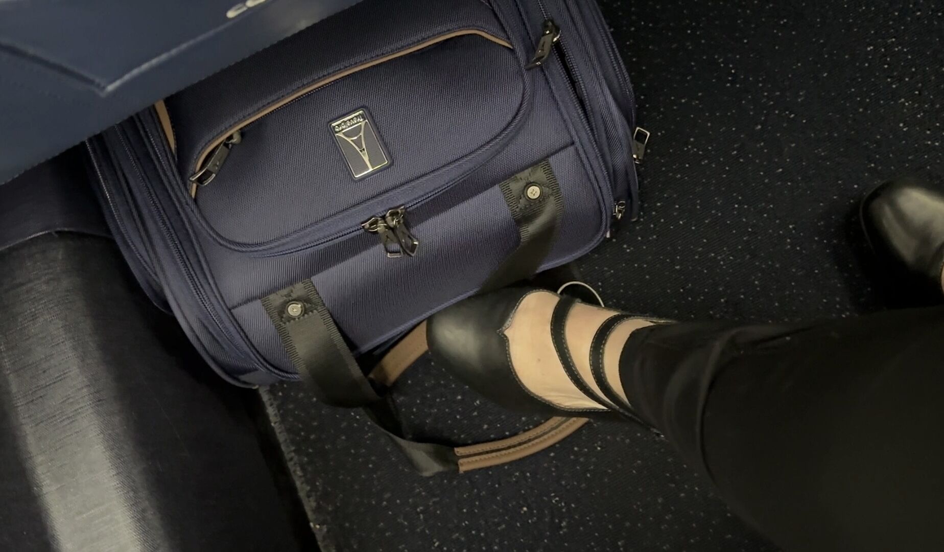 Fits under seat perfectly