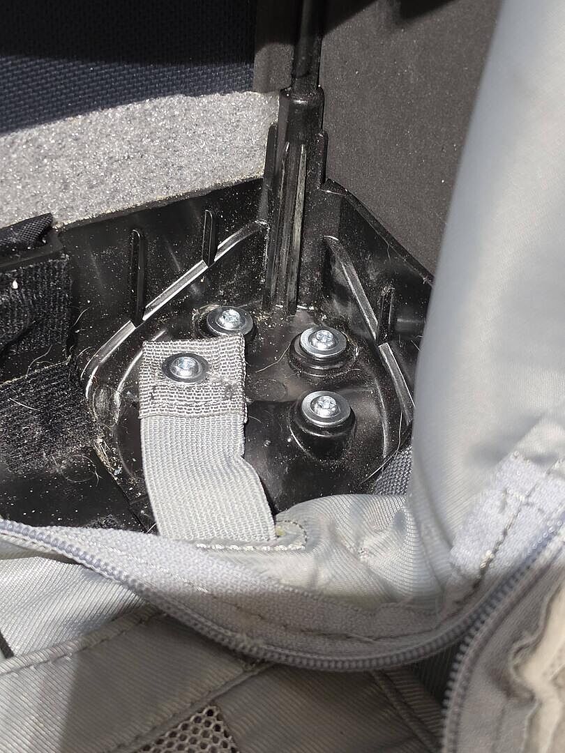 Works, but one screw was stripped