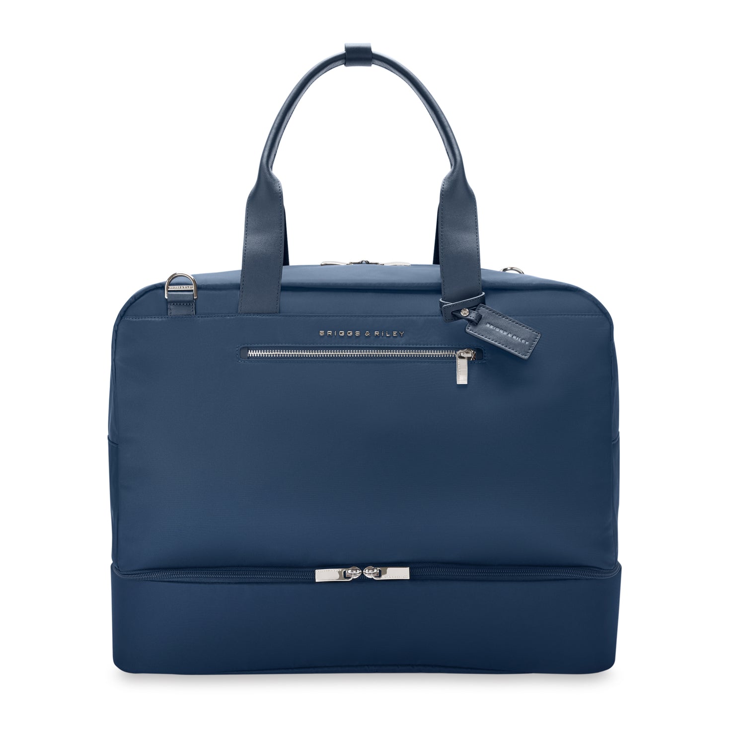 briggs-riley-rhapsody-weekender-tote-laptop-friendly-black-navy image 7