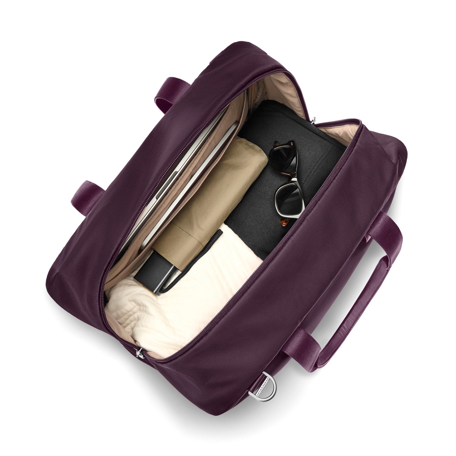 briggs-riley-rhapsody-weekender-tote-laptop-friendly-black-navy image 2