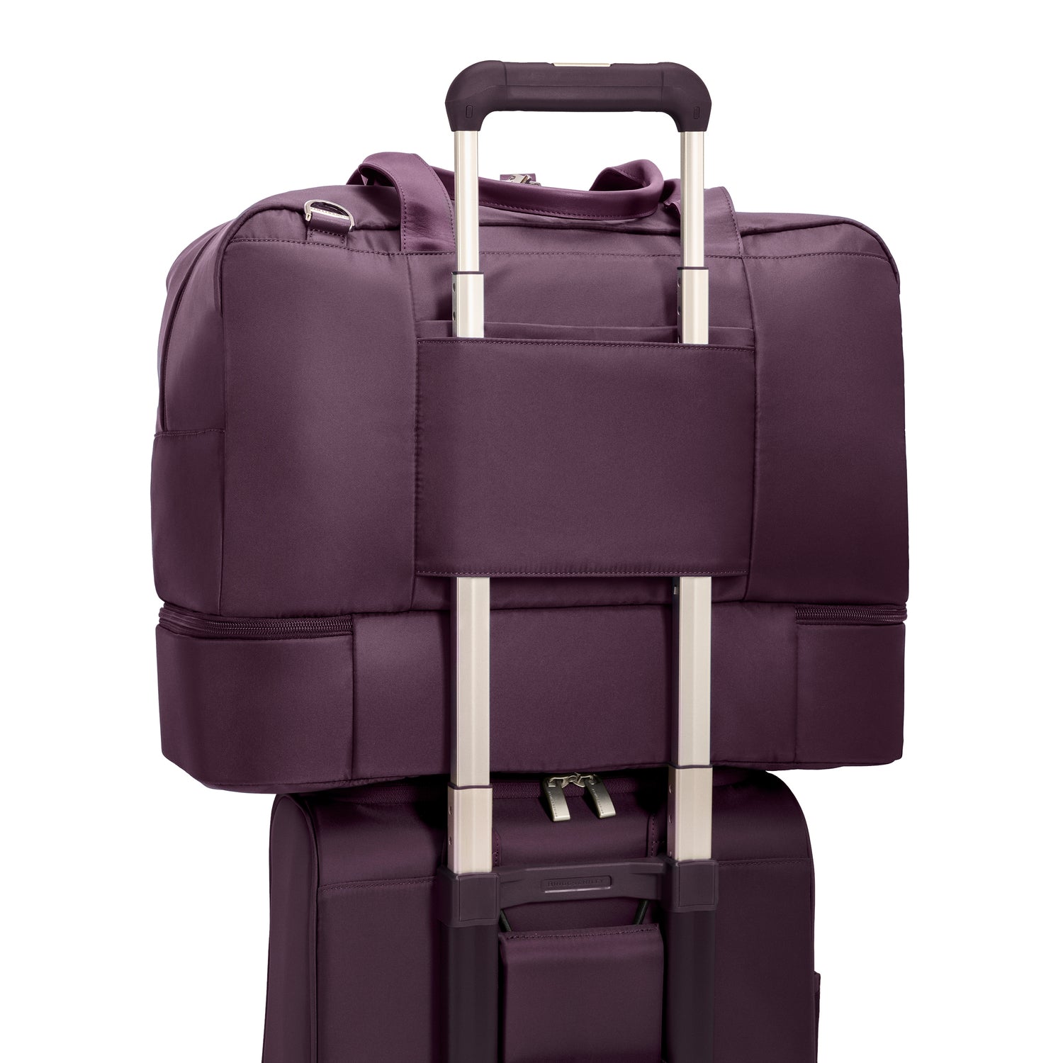 briggs-riley-rhapsody-weekender-tote-laptop-friendly-black-navy image 6