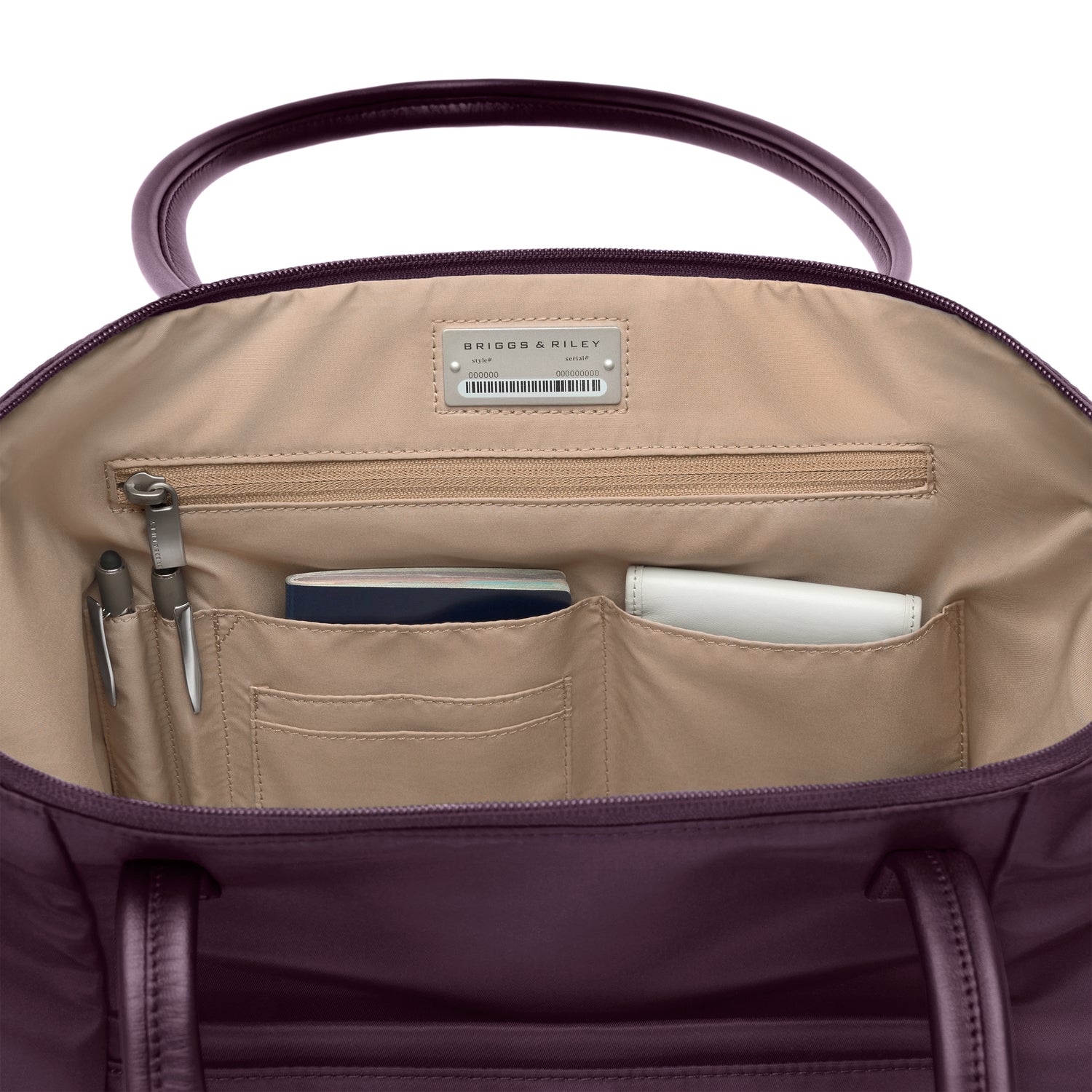 briggs-riley-rhapsody-expandable-tote-laptop-friendly-black-navy image 7