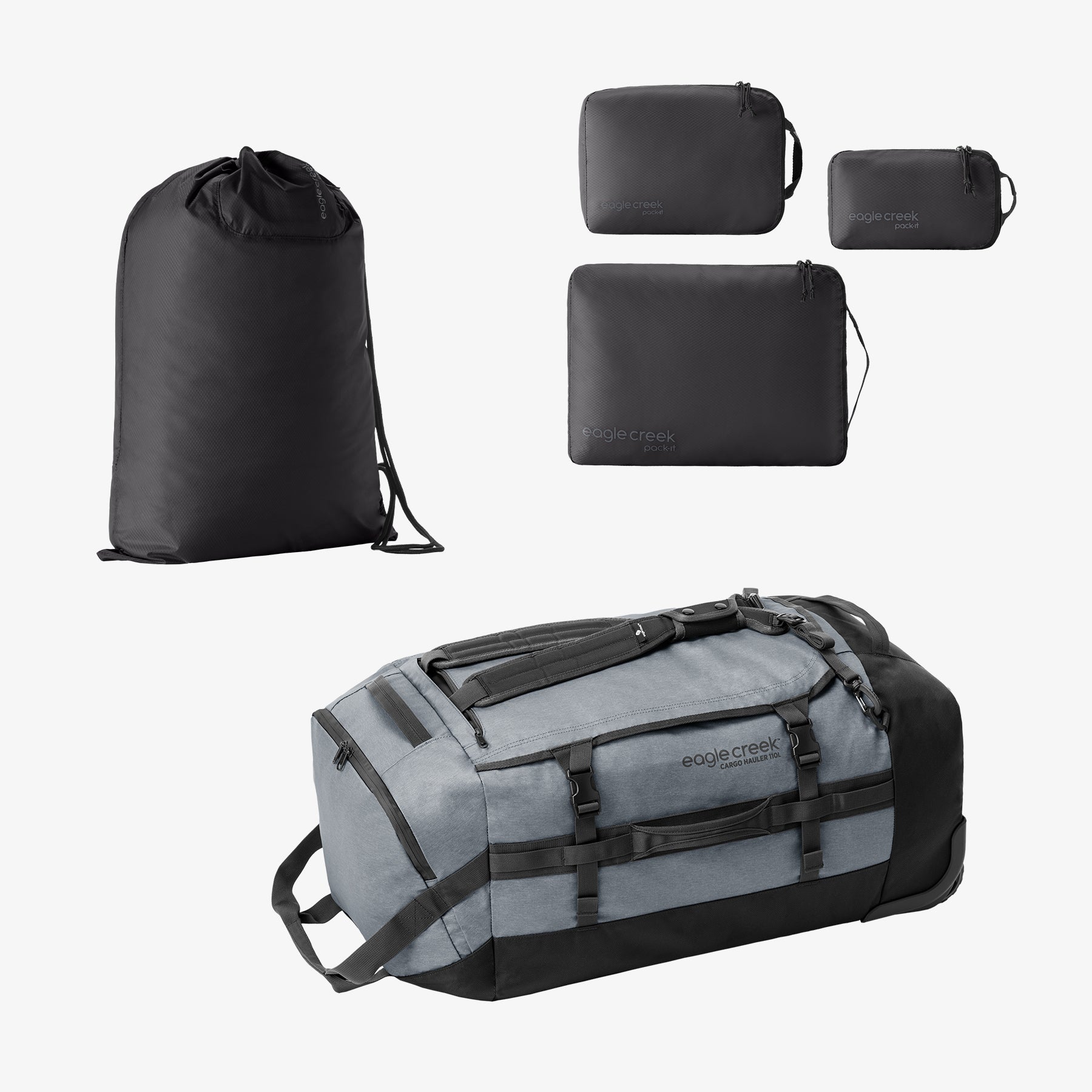 eagle-creek-road-trip-bundle-cargo-hauler-110l-packing-cubes-laundry-sack image 3