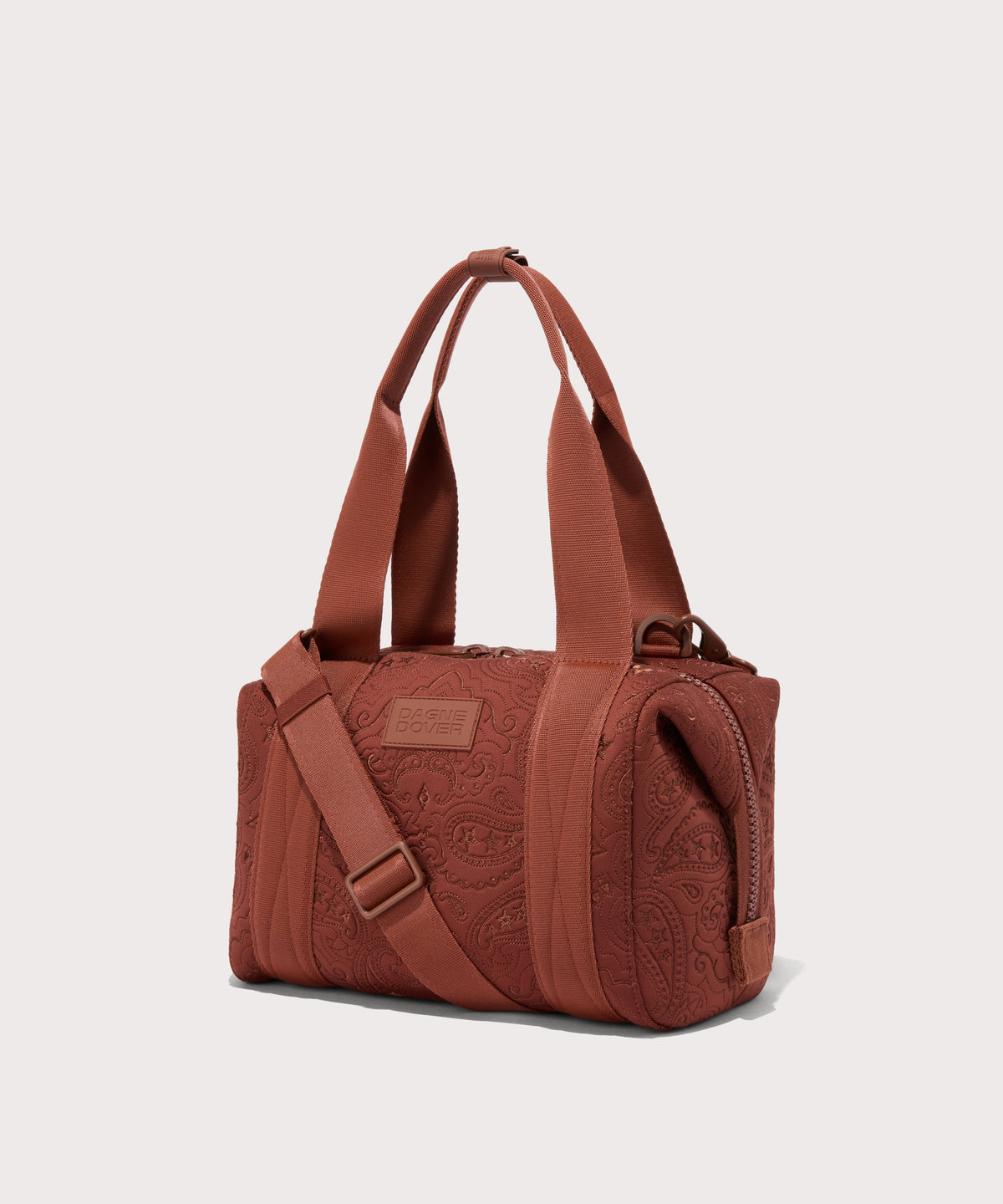 dagne-dover-landon-carryall-in-sweet-tea-paisley-small-petite-duffle-with-crossb image 3