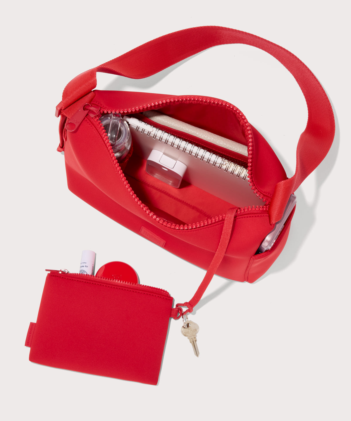 dagne-dover-rue-shoulder-bag-in-cherry-red-organized-day-to-night-shoulder-bag image 2