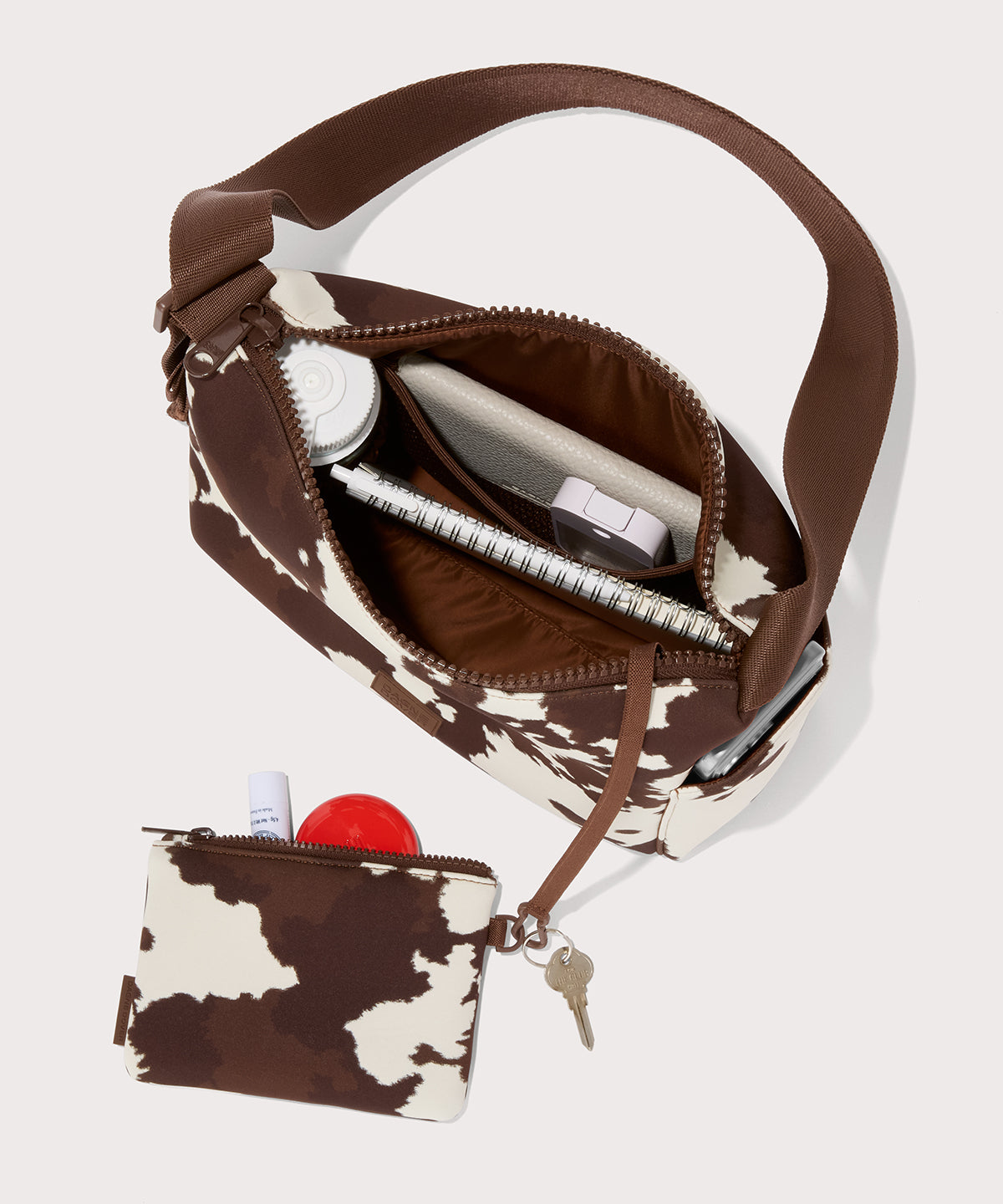 dagne-dover-rue-shoulder-bag-in-cow-print-neoprene-shoulder-bag image 2