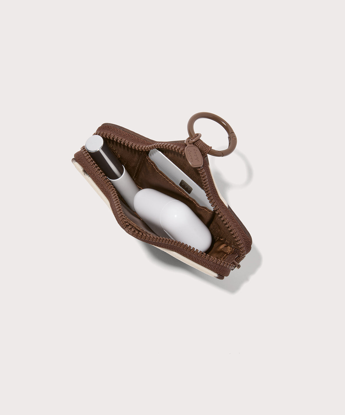 dagne-dover-star-keychain-in-cow-print image 2