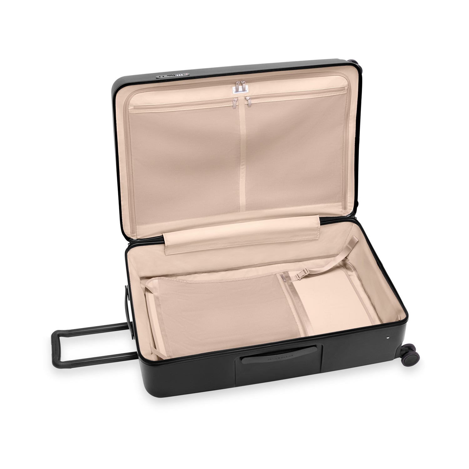 briggs-riley-sympatico-extra-large-spinner-checked-luggage-black image 7