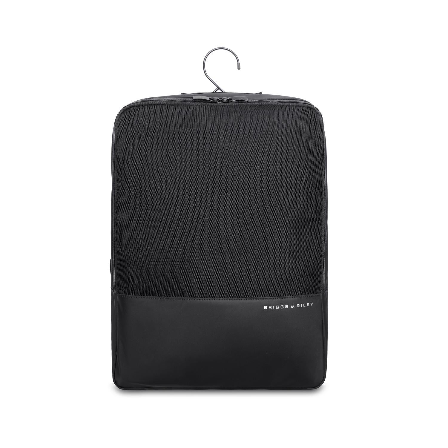 briggs-riley-hanging-laundry-compression-cube-black-space-saving-travel-laundry- image 1