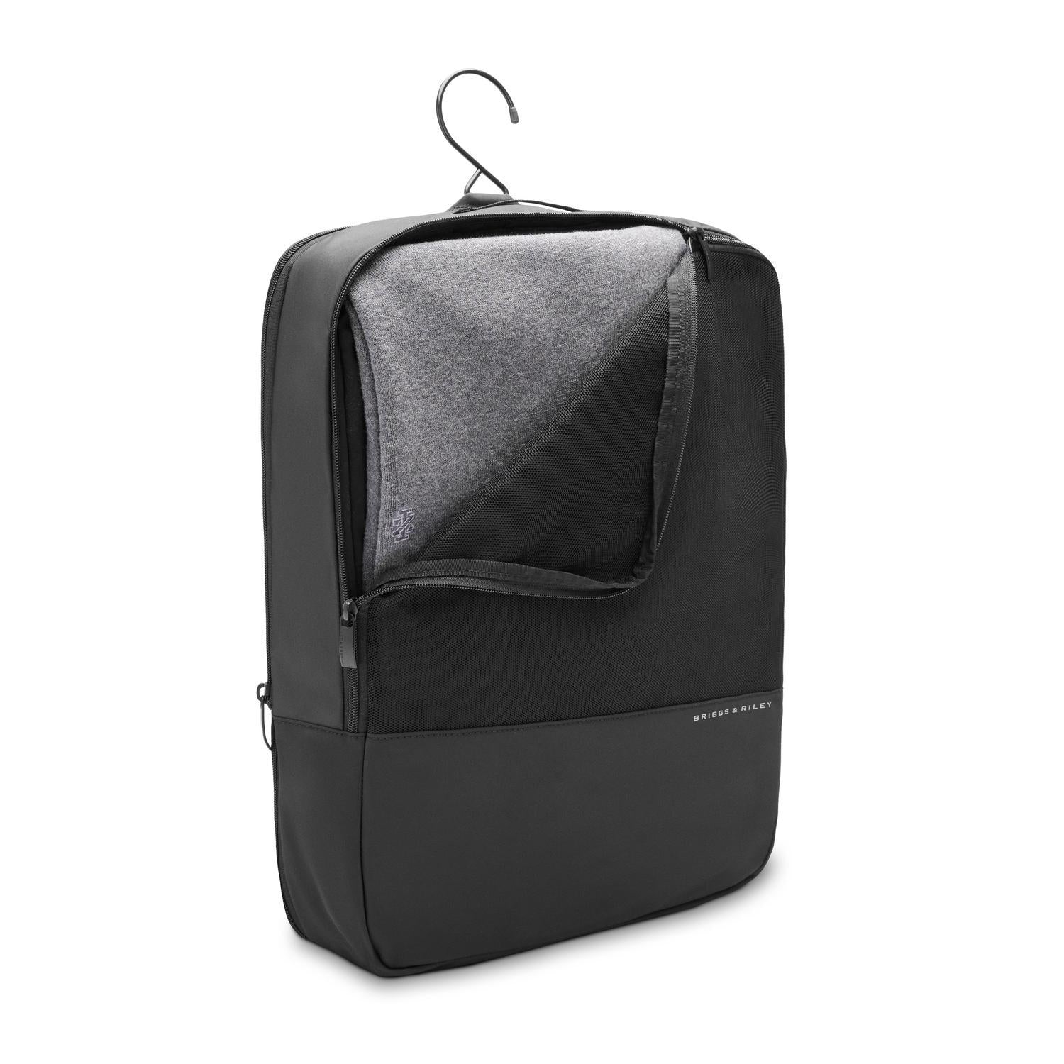 briggs-riley-hanging-laundry-compression-cube-black-space-saving-travel-laundry- image 2