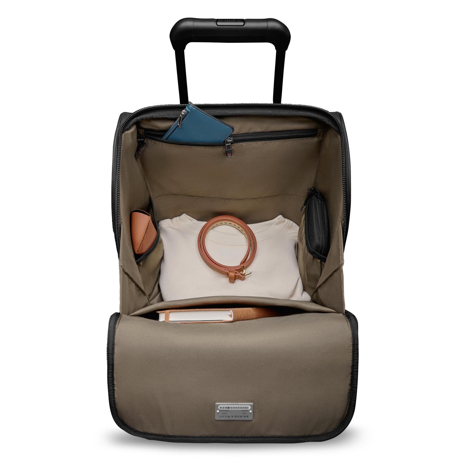 briggs-riley-zdx-cabin-spinner-canyon-compact-carry-on-with-laptop-pocket image 2